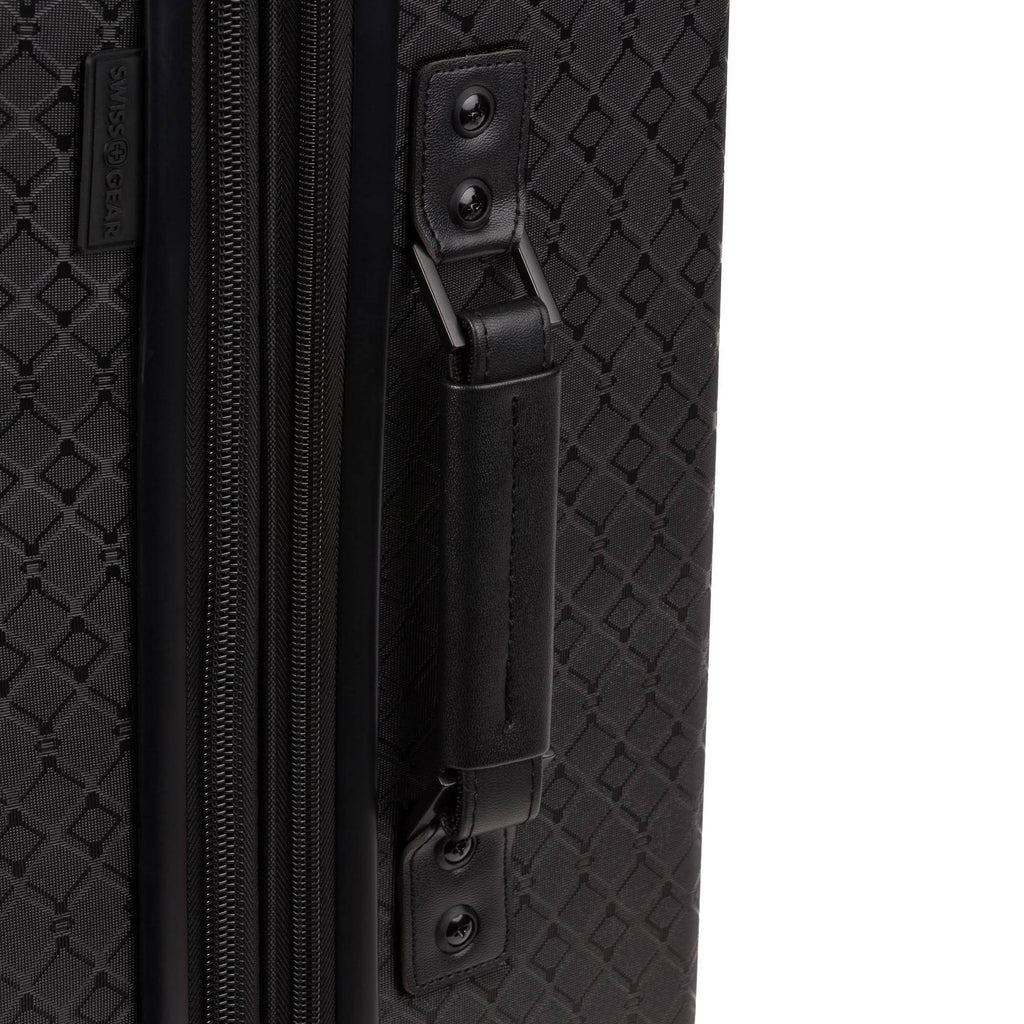 Black Hardside Trunk Suitcase H931609