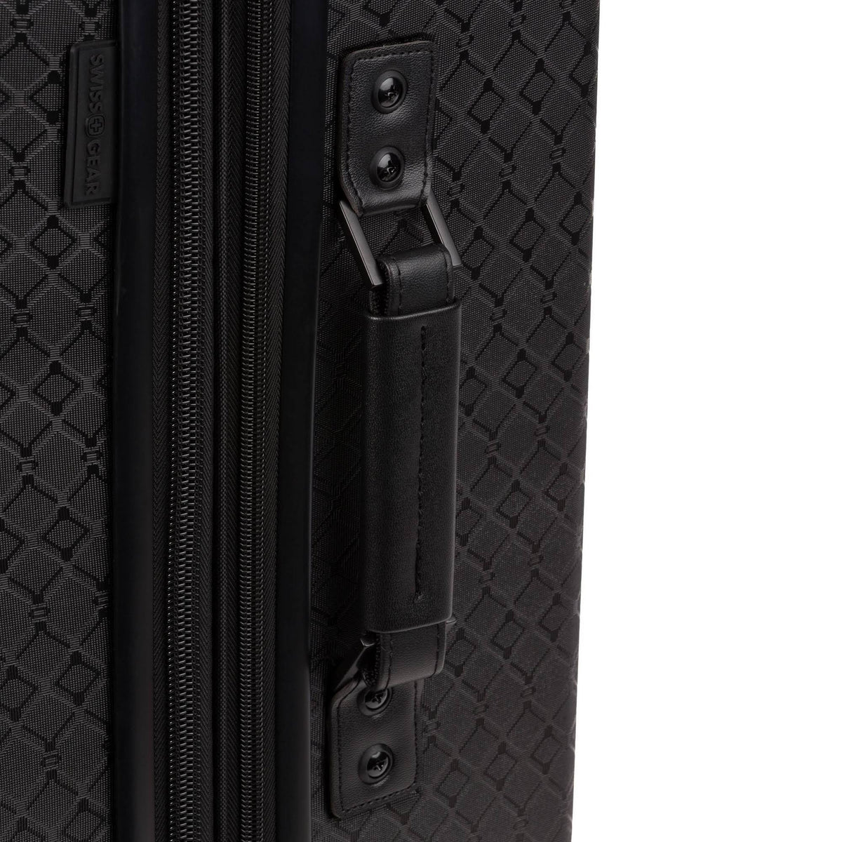 Black Hardside Trunk Suitcase H931609