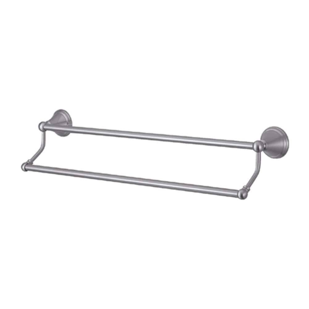 Dual Towel Bar, 18-in, Satin Nickel R8942