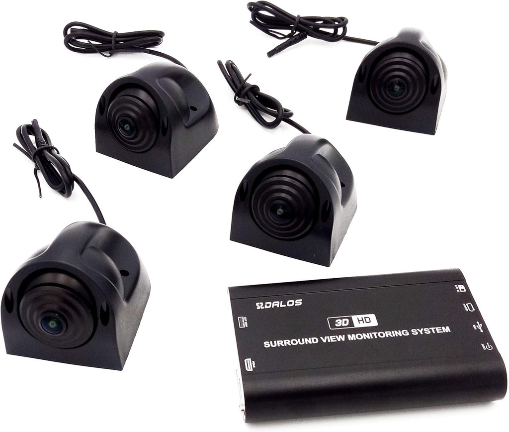 Bird View Camera System with 4 HD Bus Cameras I792