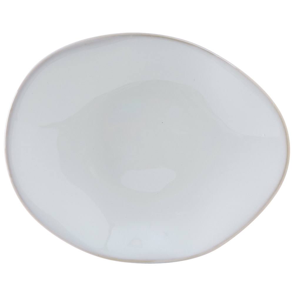 12 in. Vitrified China Ellipse Plate H641