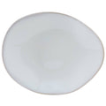 12 in. Vitrified China Ellipse Plate H641