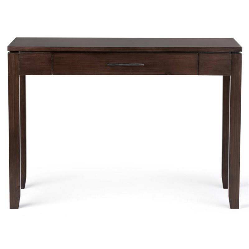 Russet Brown Solid Wood Home Office Desk O26904