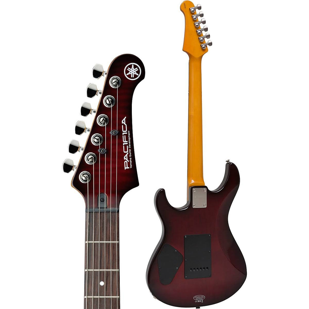 Dark Red Burst Electric Guitar with Rosewood Fretboard C18003