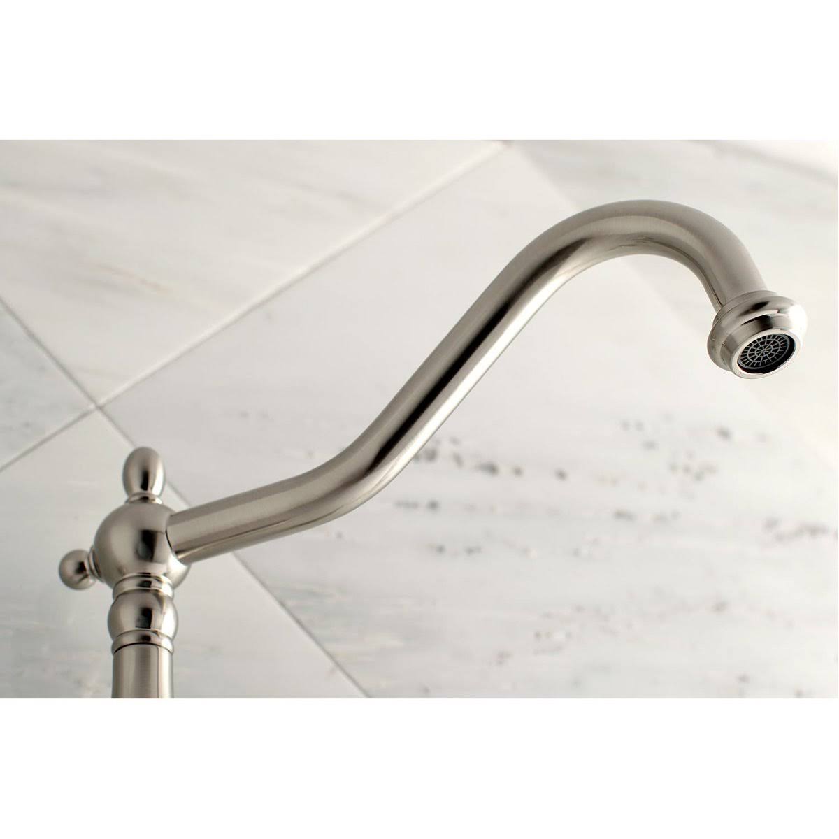 Polished Nickel Wall Mount Tub Filler R64140