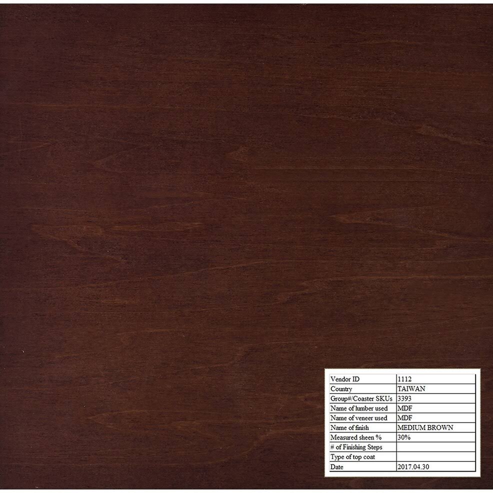 Medium Brown Curio Cabinet U2950