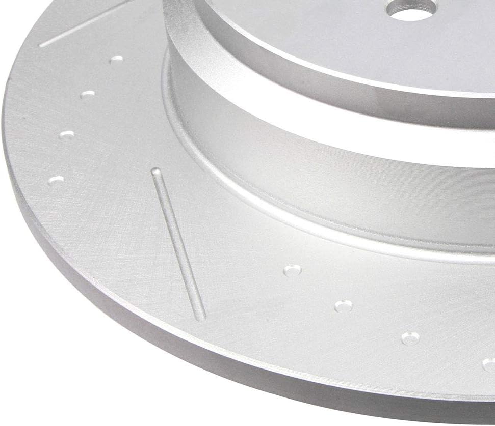 Slotted Rear Disc Brake Rotor Kits G55064