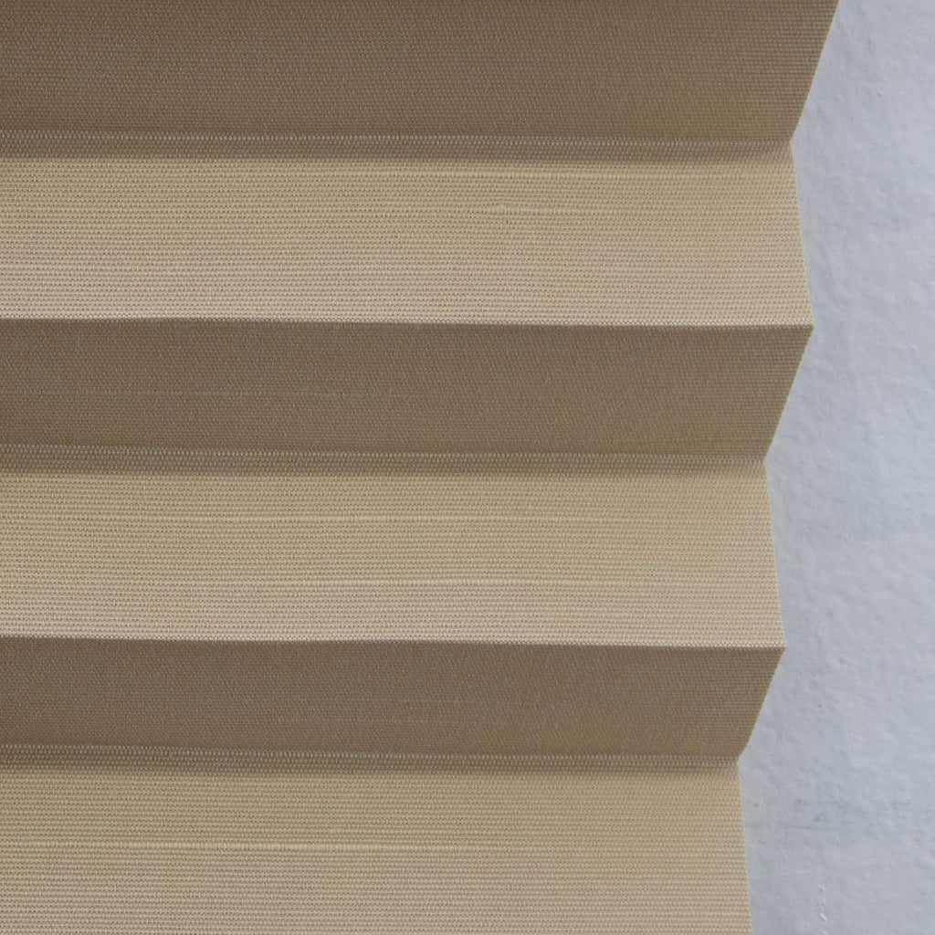 Pleated RV Window Shades Cappuccino 26 W x 50 L W209