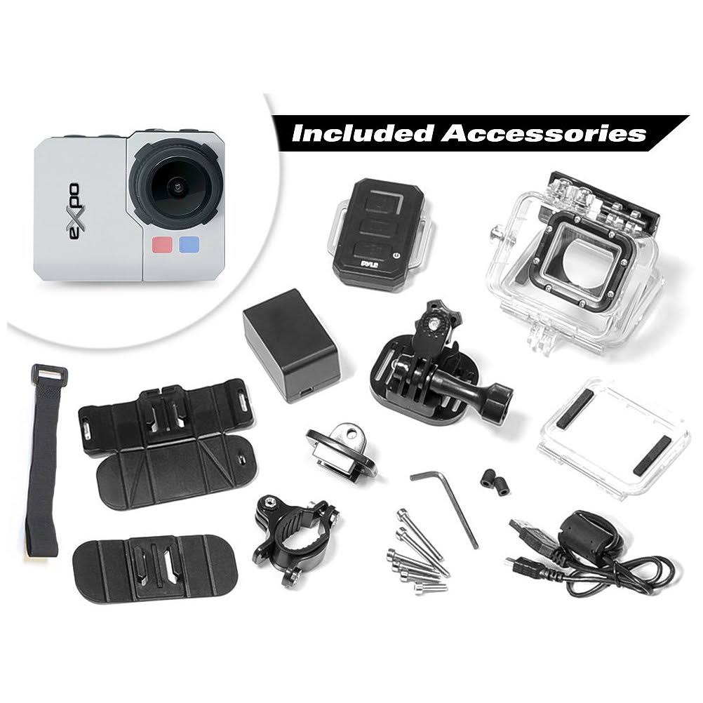 Action Cam with Full HD 1080p Video, 20 Mega Pixel Camera H9139