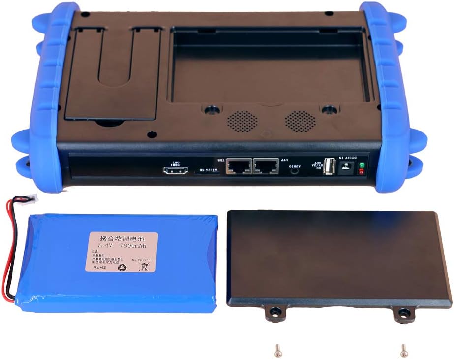CCTV Camera Tester with IP Discovery, PoE, WiFi, HDMI Output F8653