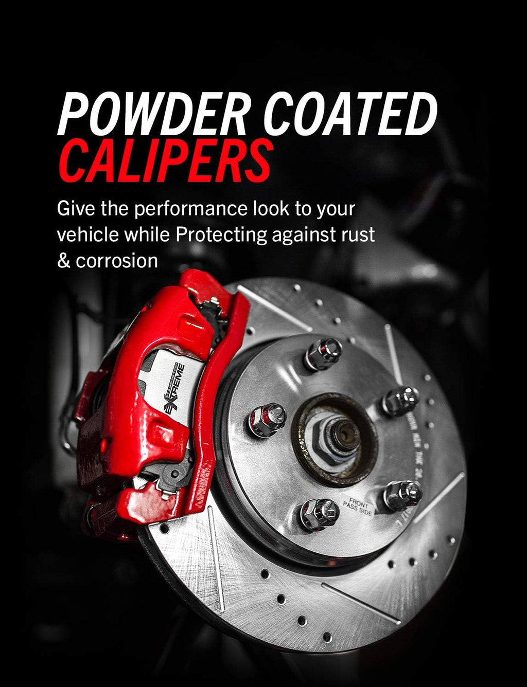 Front & Rear Z36 Truck and Tow Brake Kit with Calipers N7761