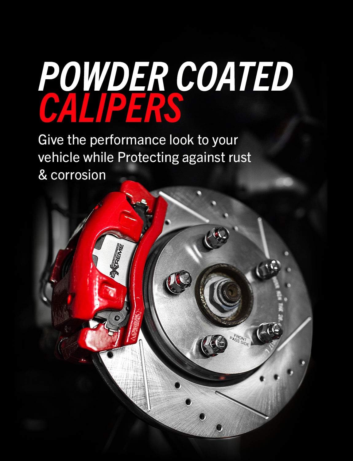 Front & Rear Z36 Truck and Tow Brake Kit with Calipers N7761