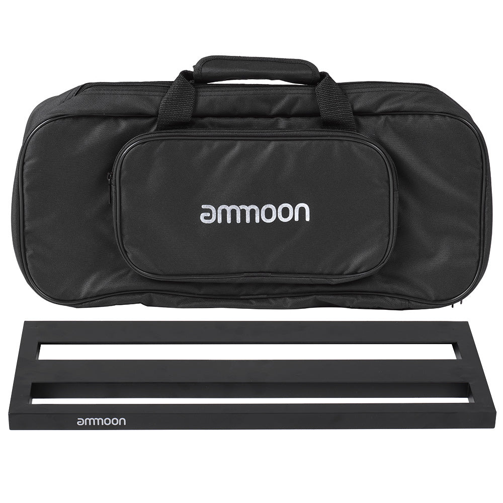 Portable Guitar Pedal Board Aluminum Alloy with Carrying Bag I243
