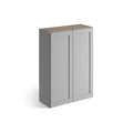 36-in W x 36-in H x 12-in D Gray Birch Door Wall Cabinet L173160