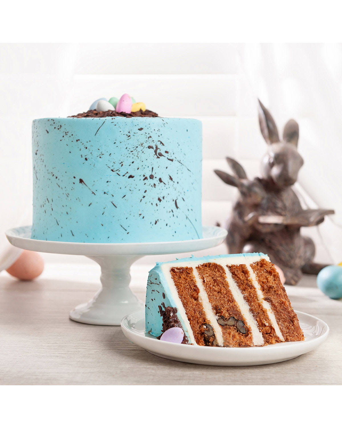 Speckled Easter Carrot 4-Layer Cake, Serves 8-10 B6001