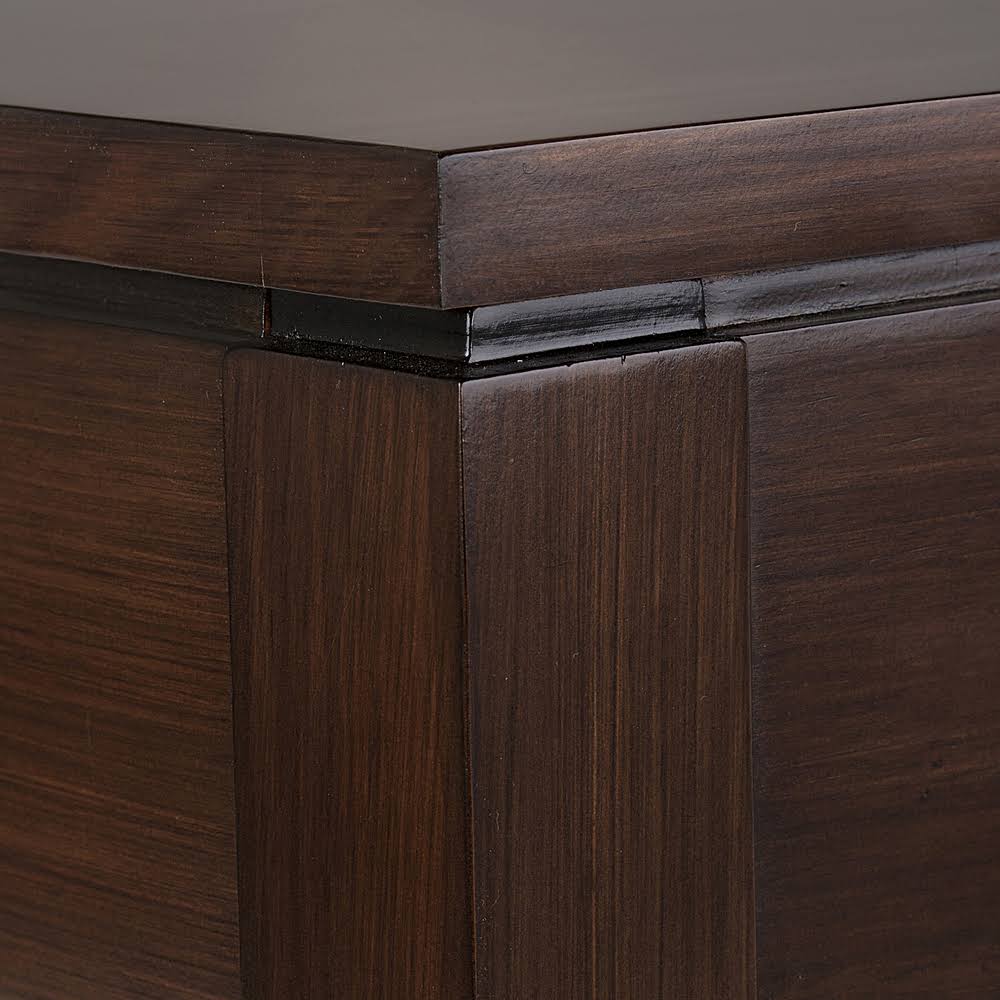 Russet Brown Solid Wood Home Office Desk O26904