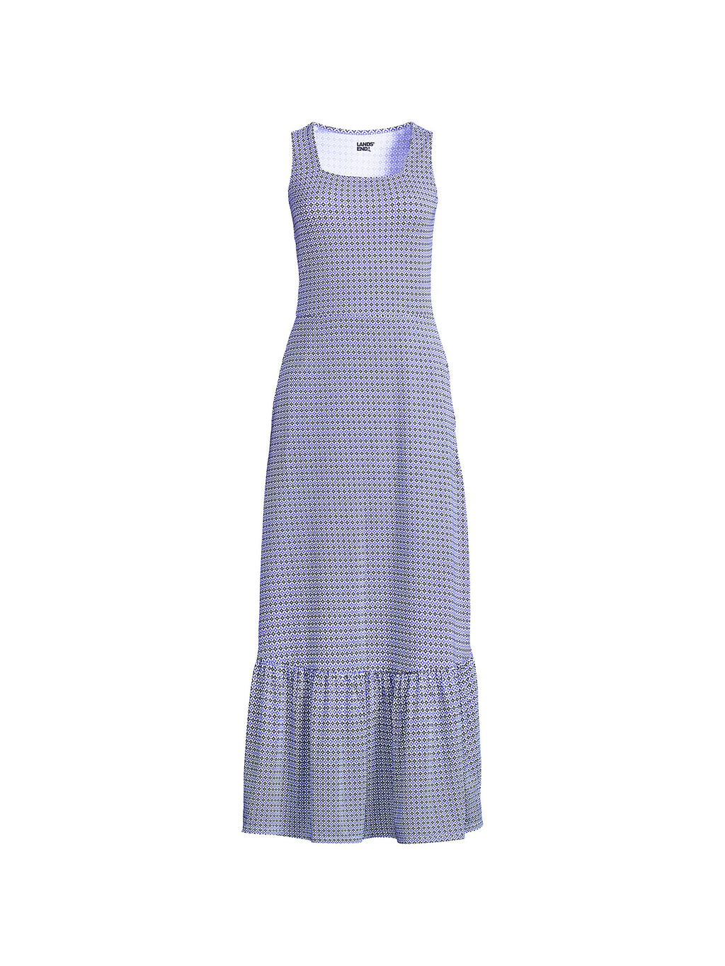 Tall Cotton Modal Square Neck Maxi Dress K781873