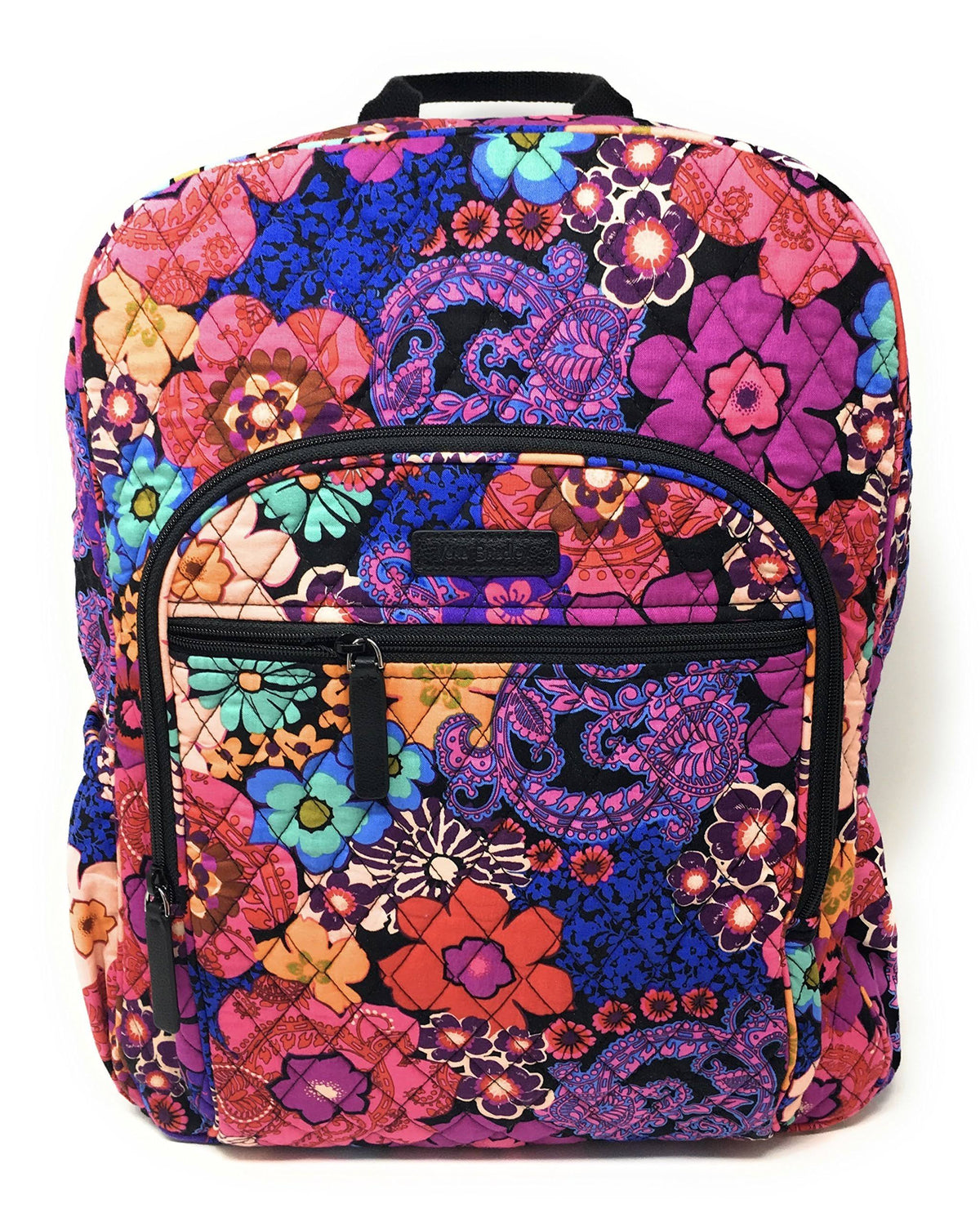 Floral Fiesta Backpack with Black Interior H1719