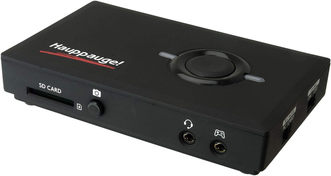 HAUPPAUGE HD PVR Pro 60 HD 4K in/Out 1080P 60fps Capture and Streaming PC Connected and Stand Alone P20270