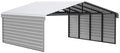 Galvanized Steel Carport Kit, 20' x 20' x 7' X909
