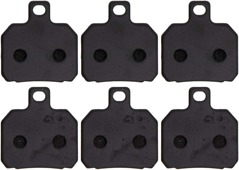 Front L/R and Rear Right Brake Pad Set Organic 3 Pack G907