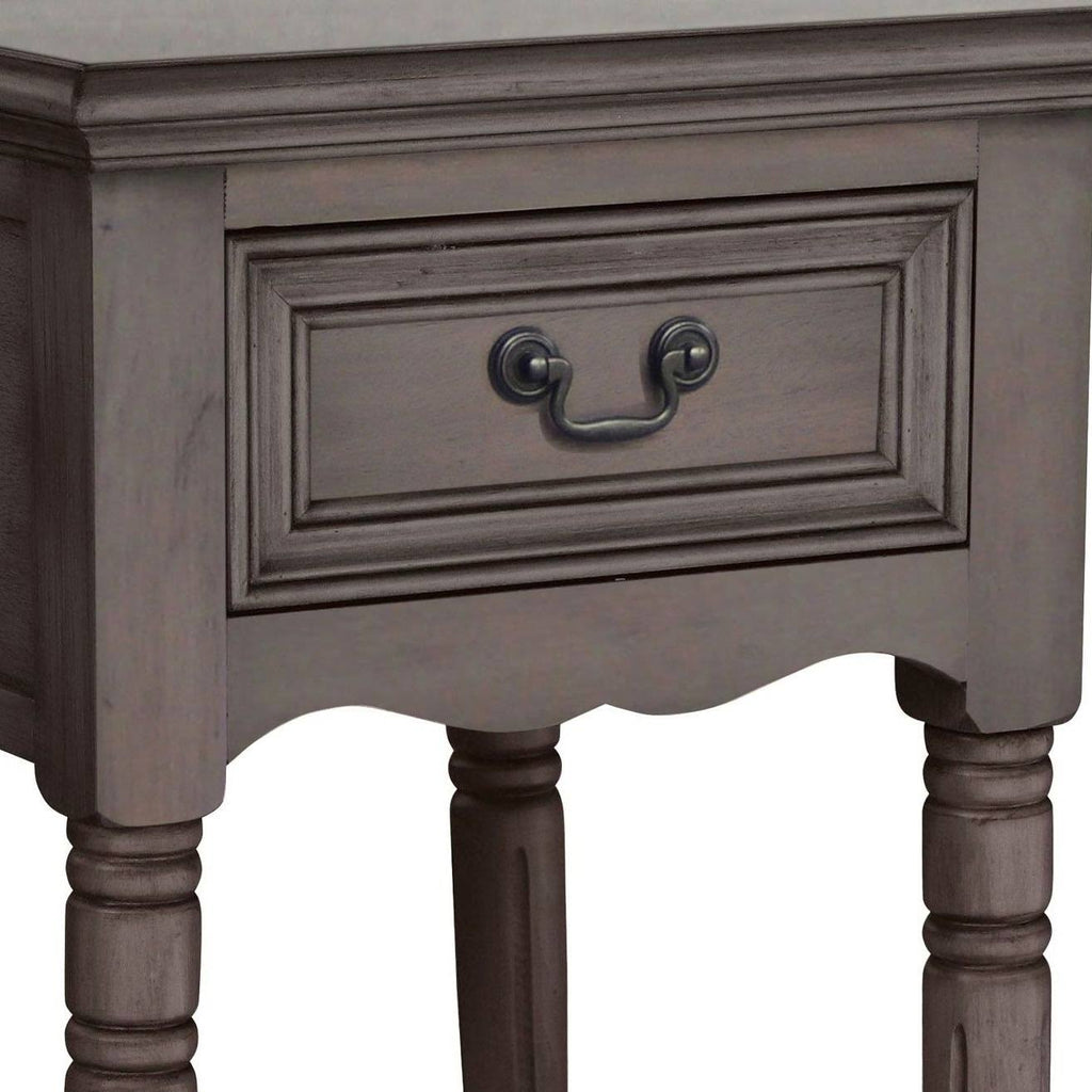 Antiqued Solid Wood Night Stand M545