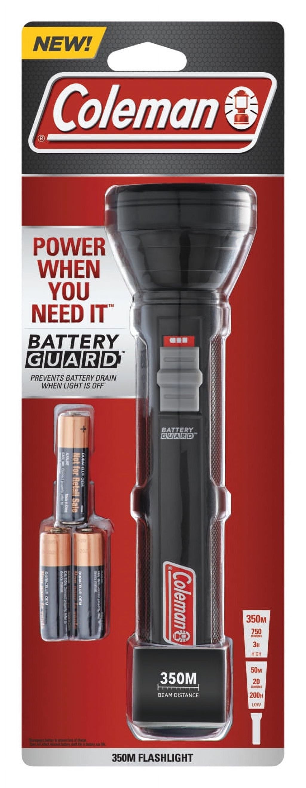 350-Meter 750 Lumen LED Flashlight P201