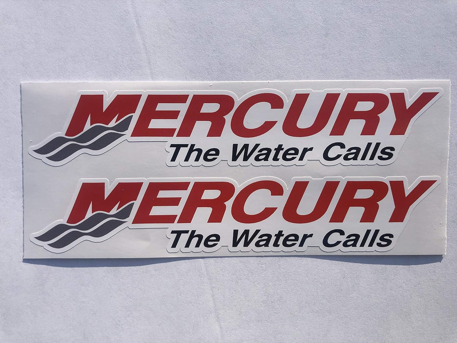 2 Mercury The Water Calls Decals (6 Inch) Pack of 2 D822694