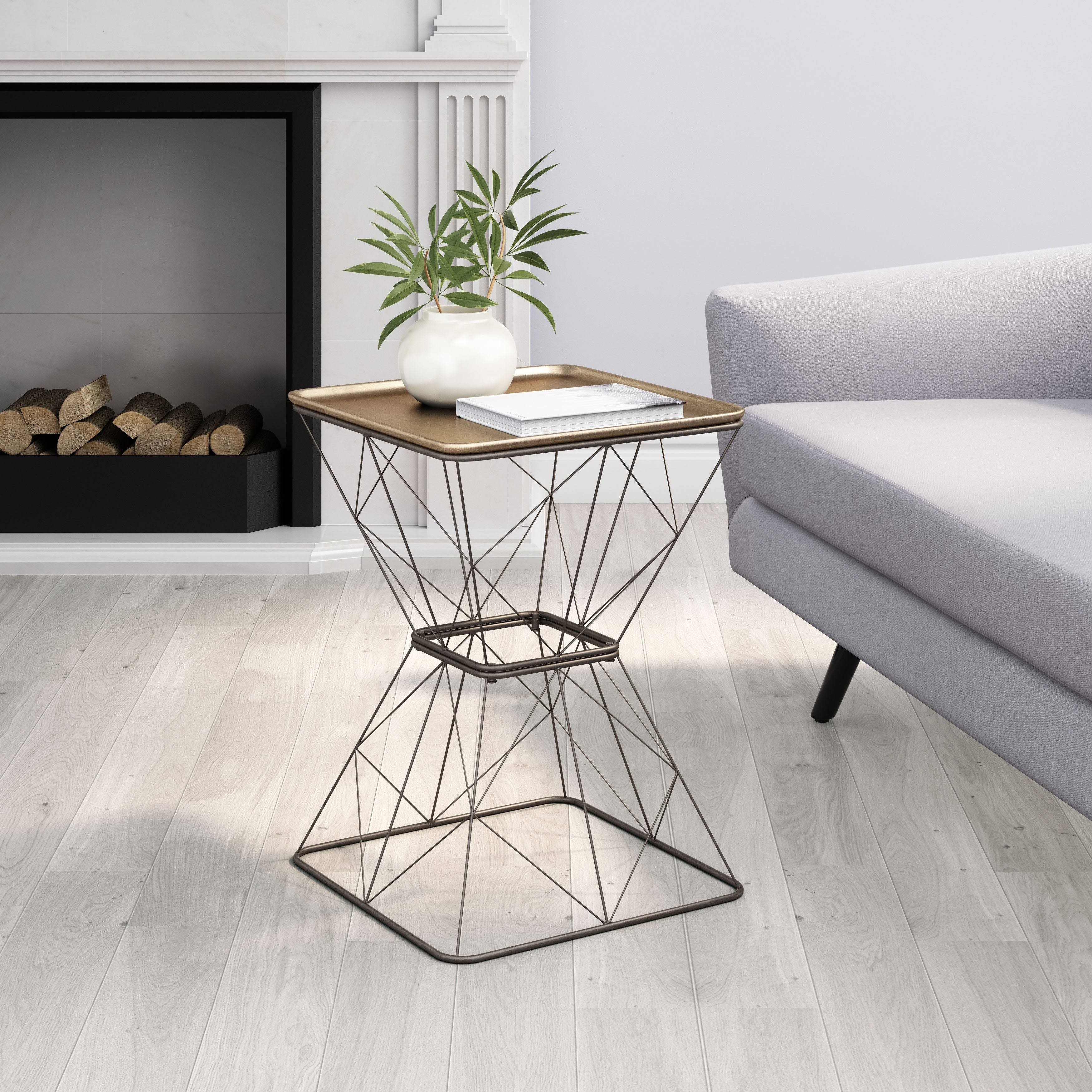 Gold Side Table M2413