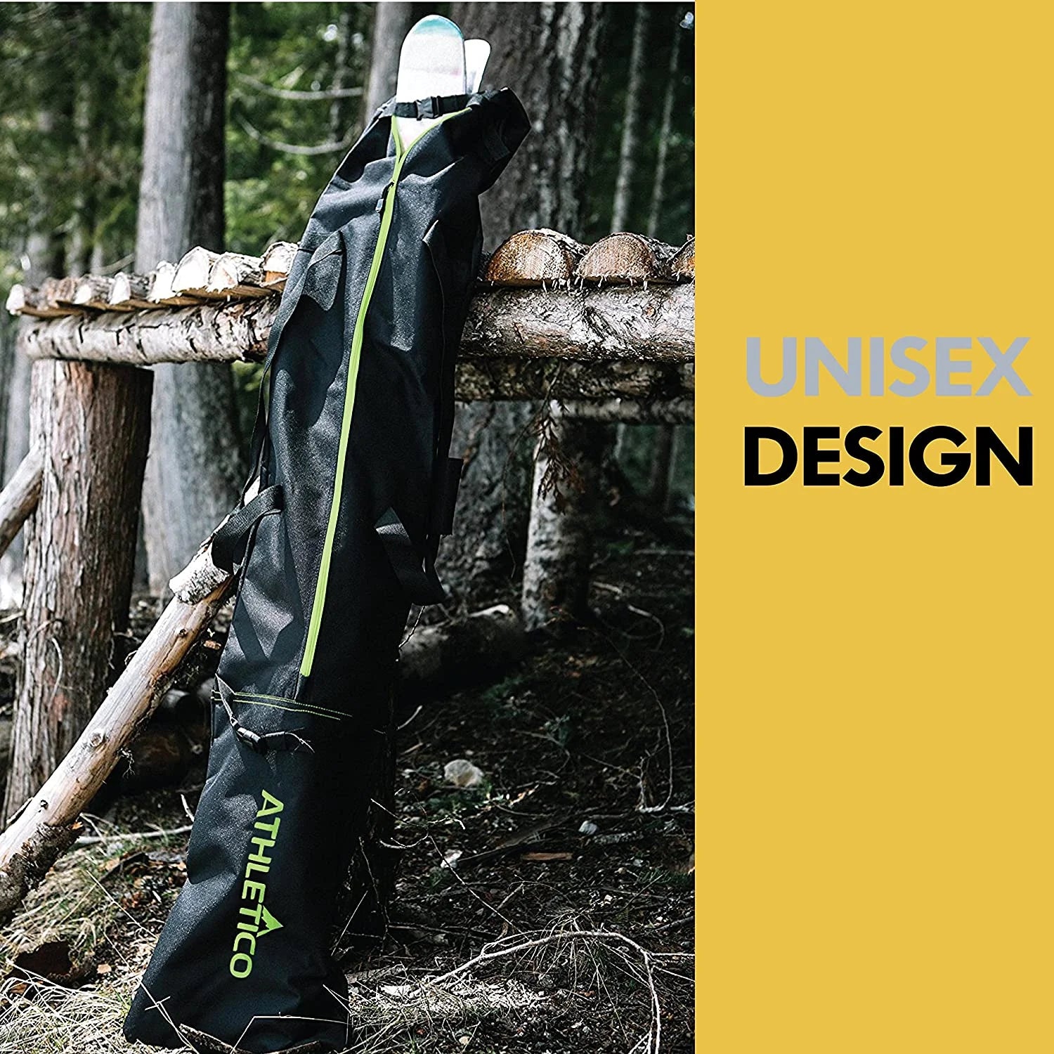 Two-Piece Ski and Boot Bag Combo D419