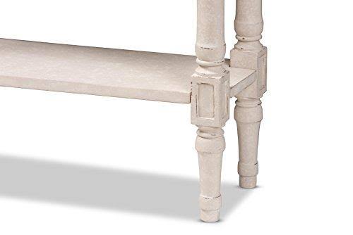 Whitewash Console Table O136