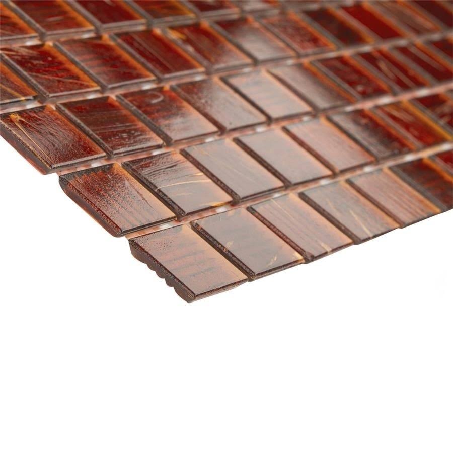 Red Glass Mosaic Wall Tile R9440