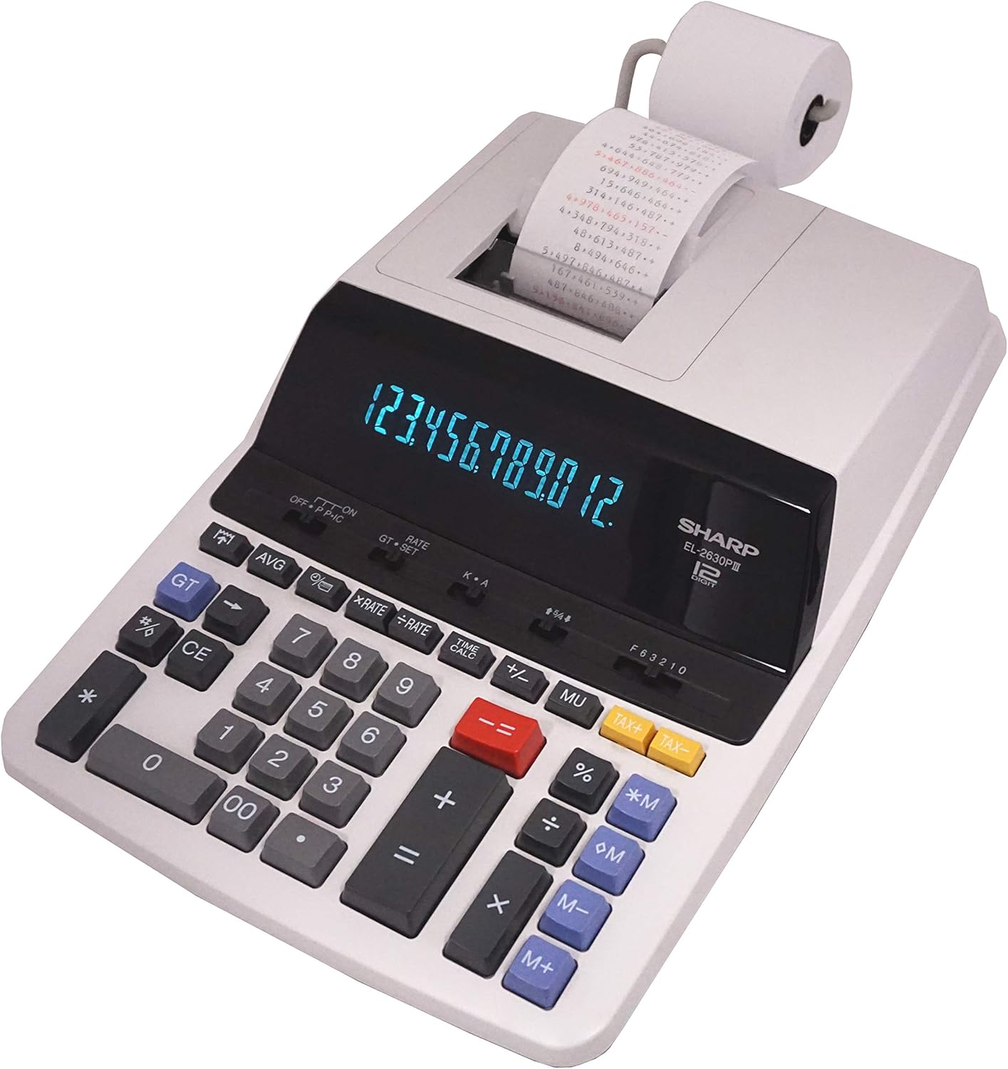 12 Digit Commercial Printing Calculator J743