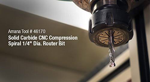 CNC Solid Carbide Compression Spiral Bit E979