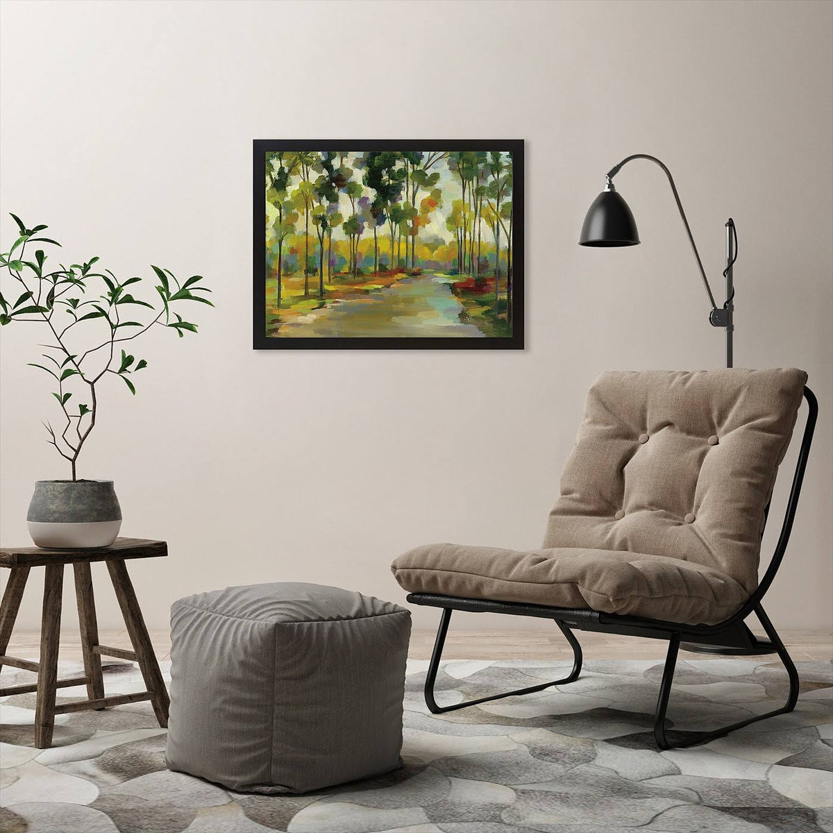 Black Framed Print 11x14 U35394