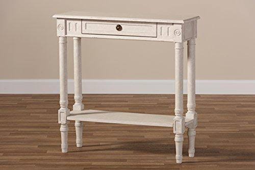 Whitewash Console Table O136