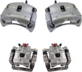 Front + Rear 4 Semi-Loaded Caliper Assembly Set Kit O72335