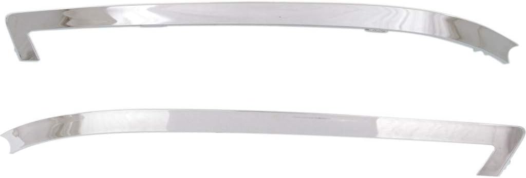 Chrome Front Bumper Trim Pair for Kia Optima 2014 2015 B937697