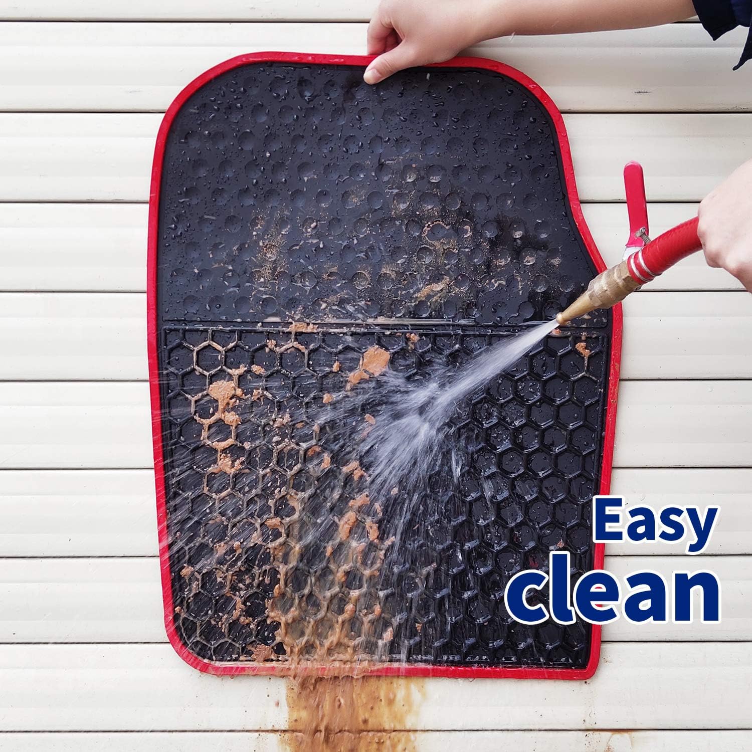 Black Car Floor Mats Q40805