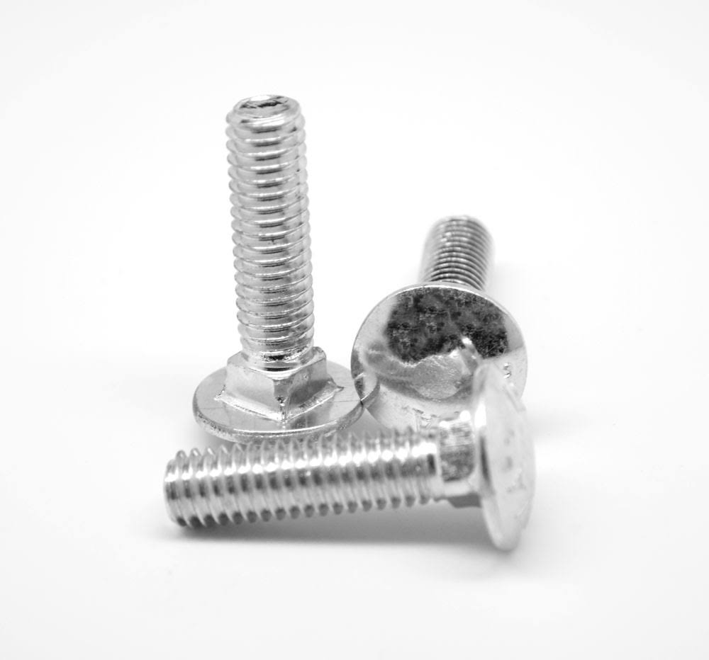 1/4x22-20 x 2 3/4x22 Coarse Thread Carriage Bolt Stainless Steel 316 Pk 100 A206593