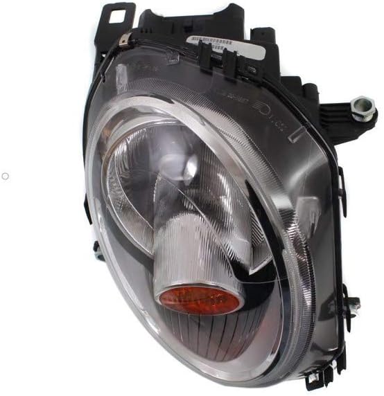 Headlight Assembly with Yellow Indicator Driver Side W576