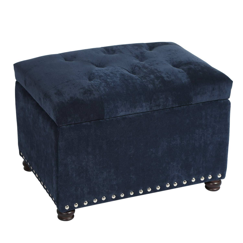 Rectangular Tufted Storage Ottoman P98274
