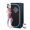 Portable Full Body Steam Sauna Tent with Folding Chair G580178