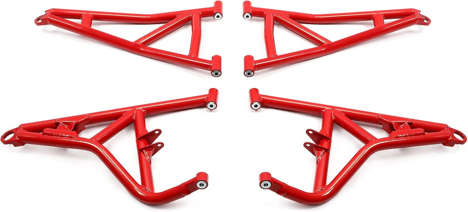 Red Front Upper & Lower A-Arms O129