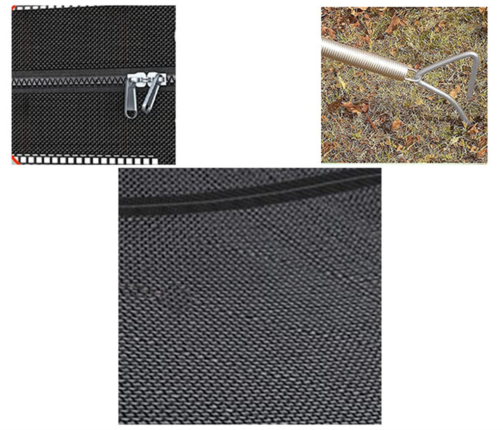 RV Awning Shade Screen 8x17.3’ with Zipper P79015
