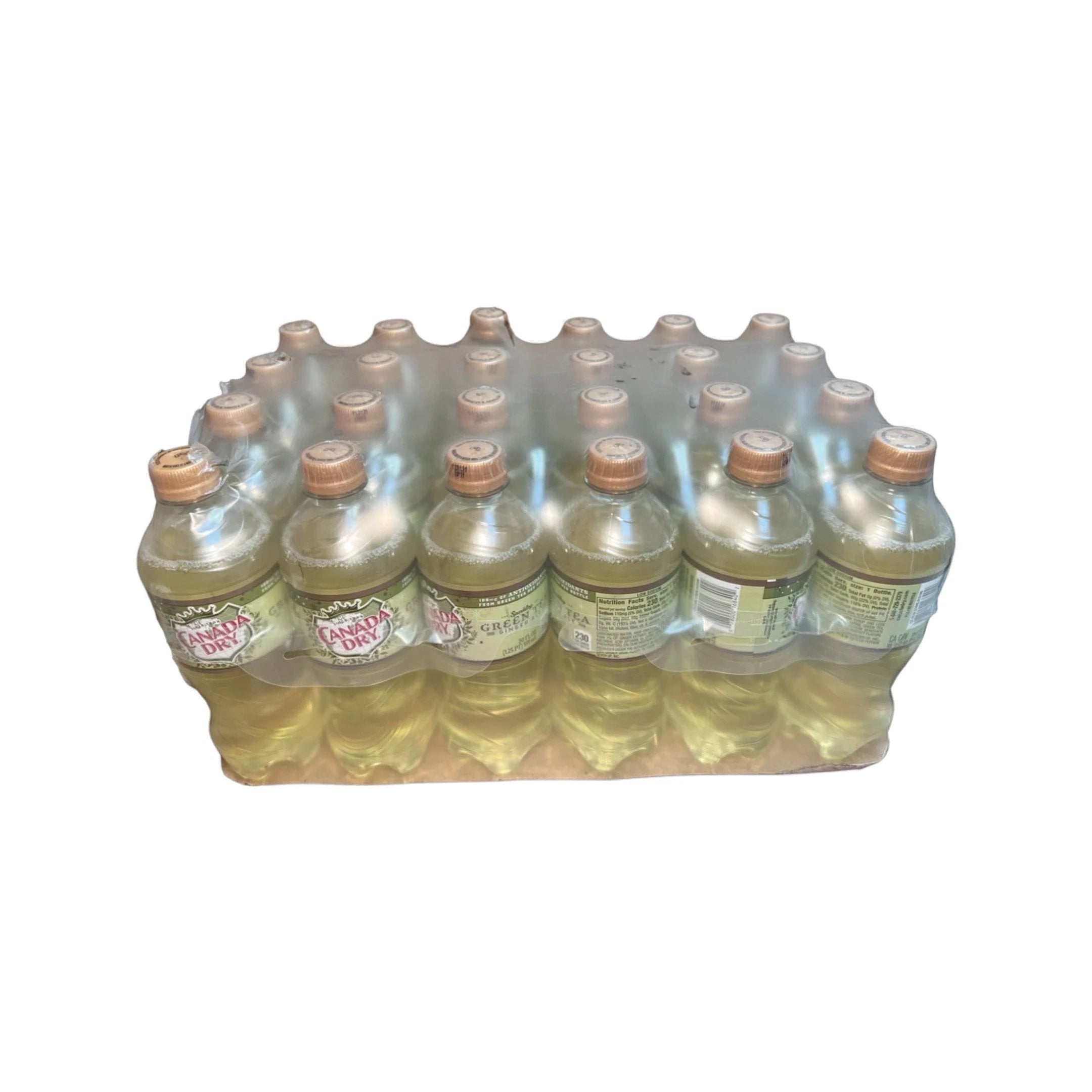 Green Tea Ginger Ale 20 Oz Pack of 24 Bottles S819