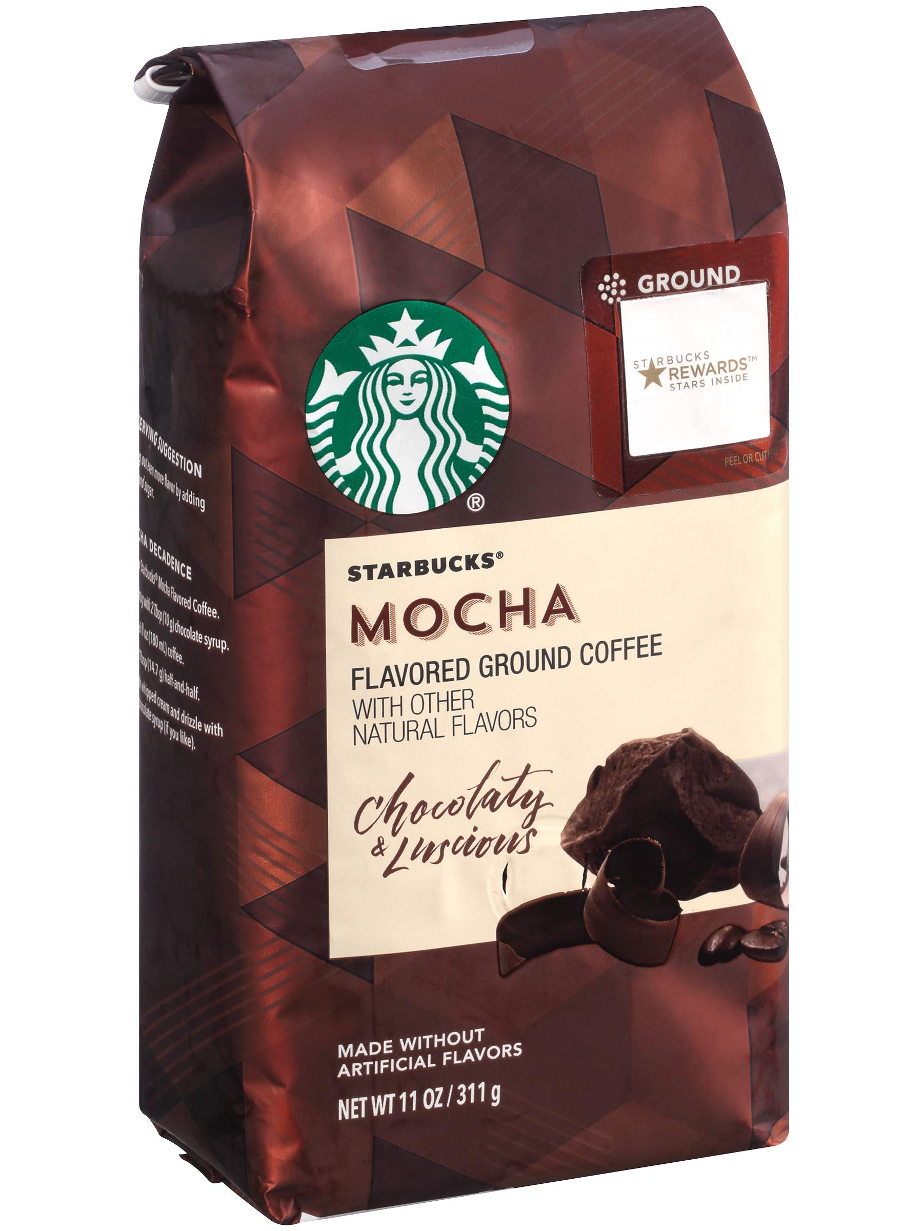 Mocha Flavored Ground Coffee, 11 Oz F142