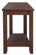 Espresso Chairside Table C9012