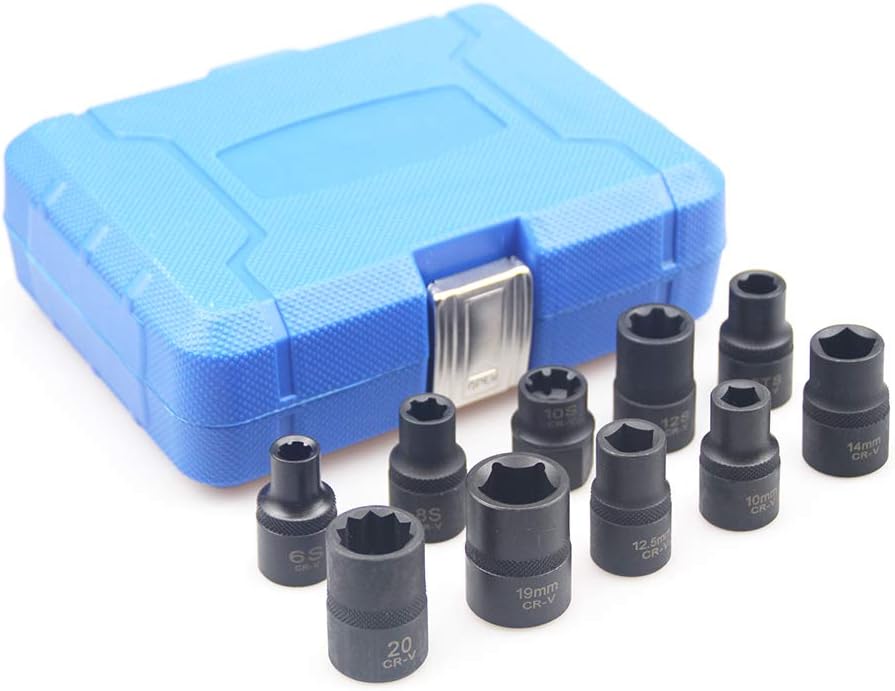 10PC Socket Tool Set for Nissan Subaru Ford Peugeot J509203