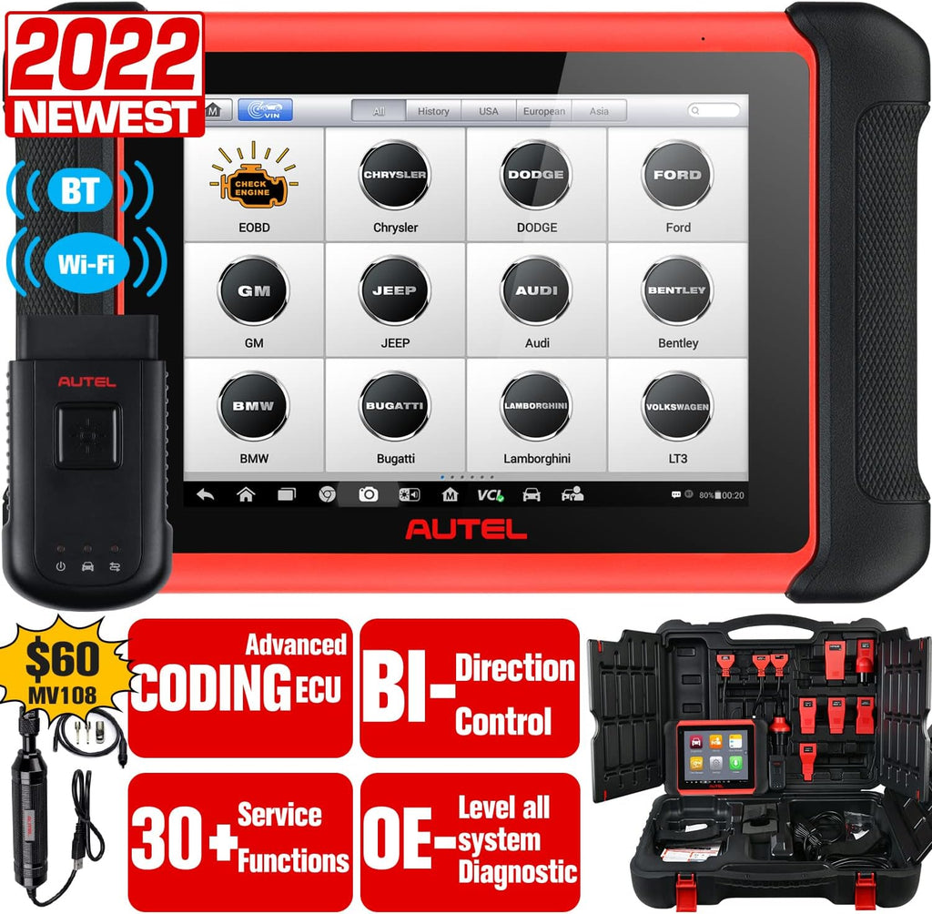 Bi-Directional OBD2 Diagnostic Scan Tool D308537